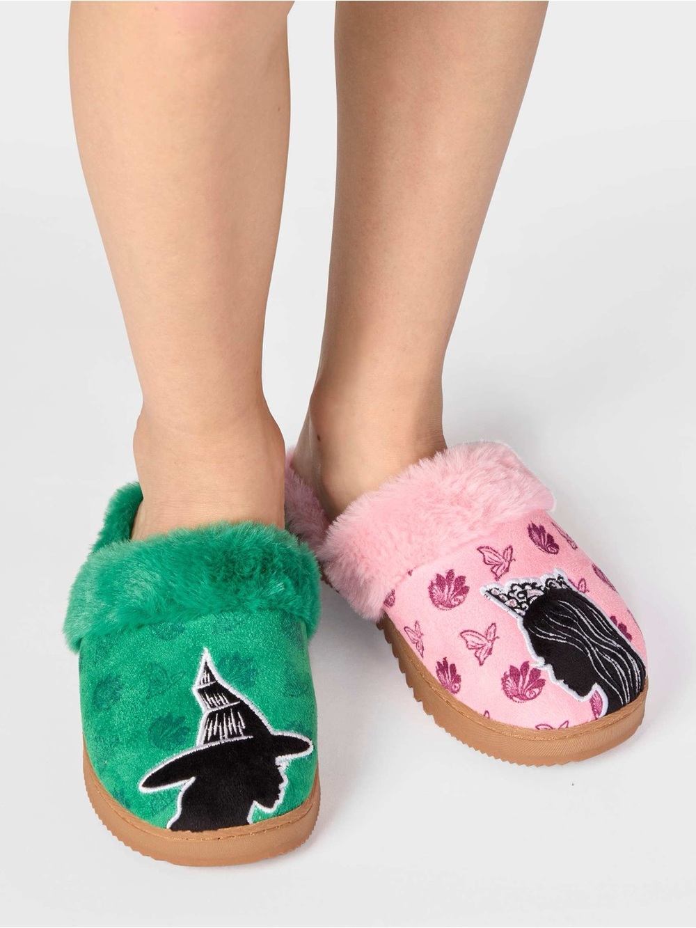 Girls Wicked™ Elphaba Glinda Slippers - Picture 2 of 5